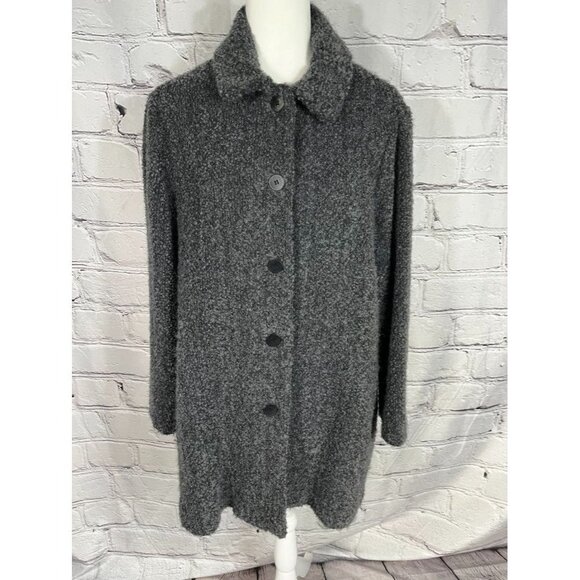 Eileen Fisher Jackets & Blazers - EUC Eileen Fisher Petite Coat